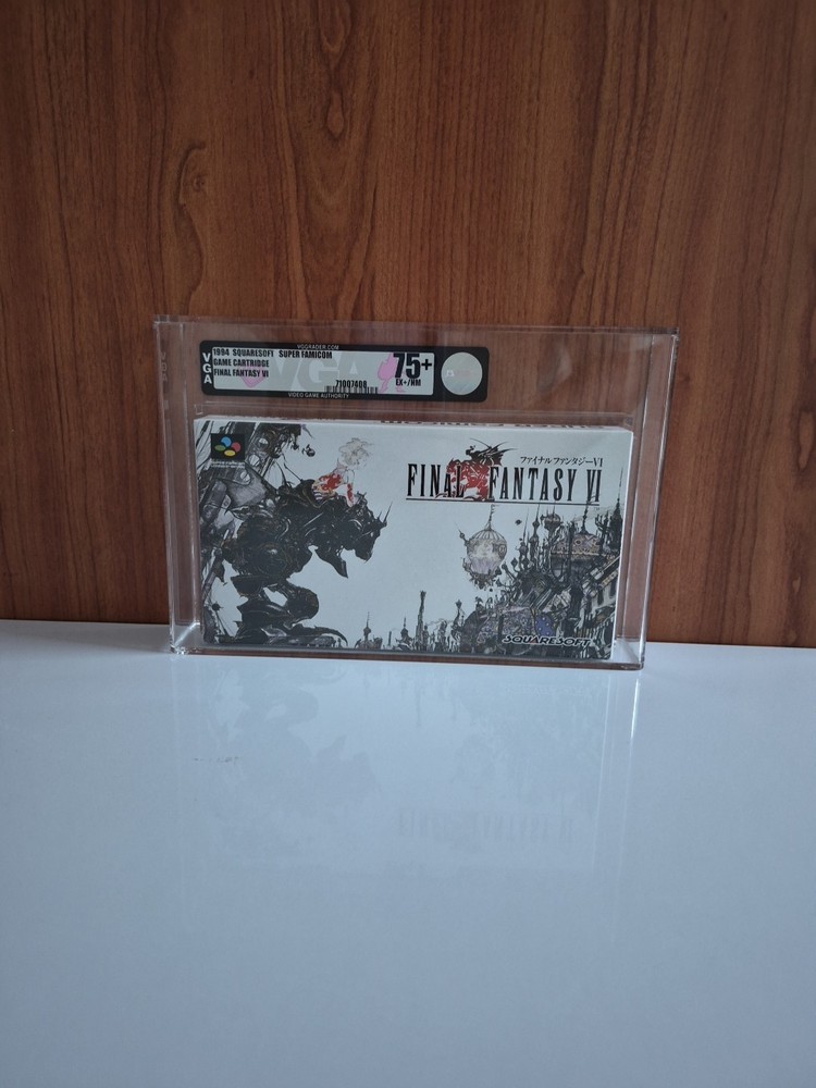 Final Fantasy VI Nintendo Famicon VGA 75+ New