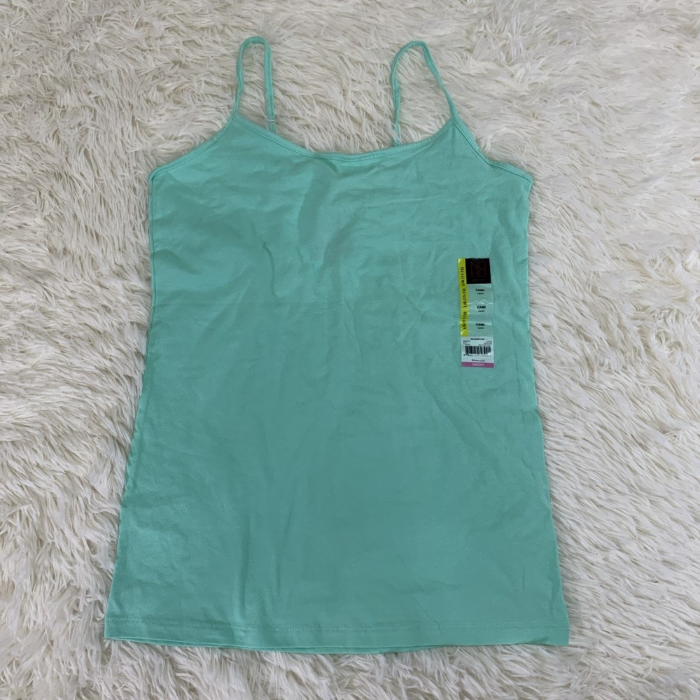 No Boundaries mint green cami junior large