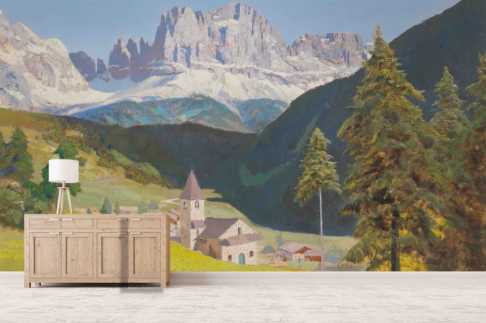 3D Landscape Oil Painting Wall Murals Wallpaper Murals Wall Sticker 37