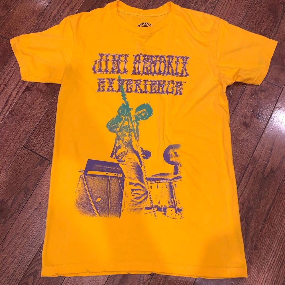 Authentic Hendrix Yellow T-Shirt