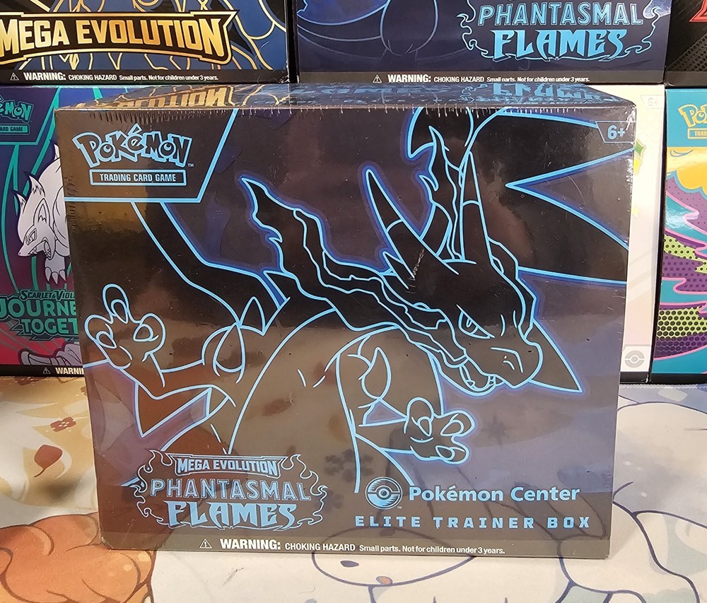 Pokémon Mega Evolution Phantasmal Flames 🔥 Pokémon Center Elite Trainer Box ETB