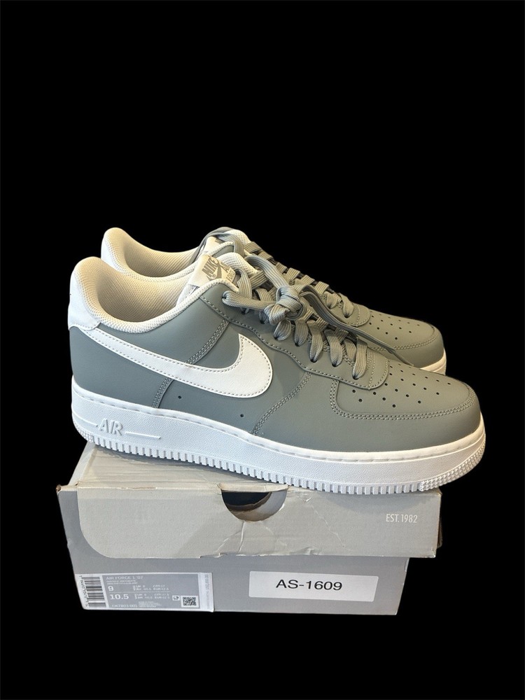 M074) Nike Air Force 1 One Low ‘07 Particle Grey/White CK7803-001 - Men’s Size 9