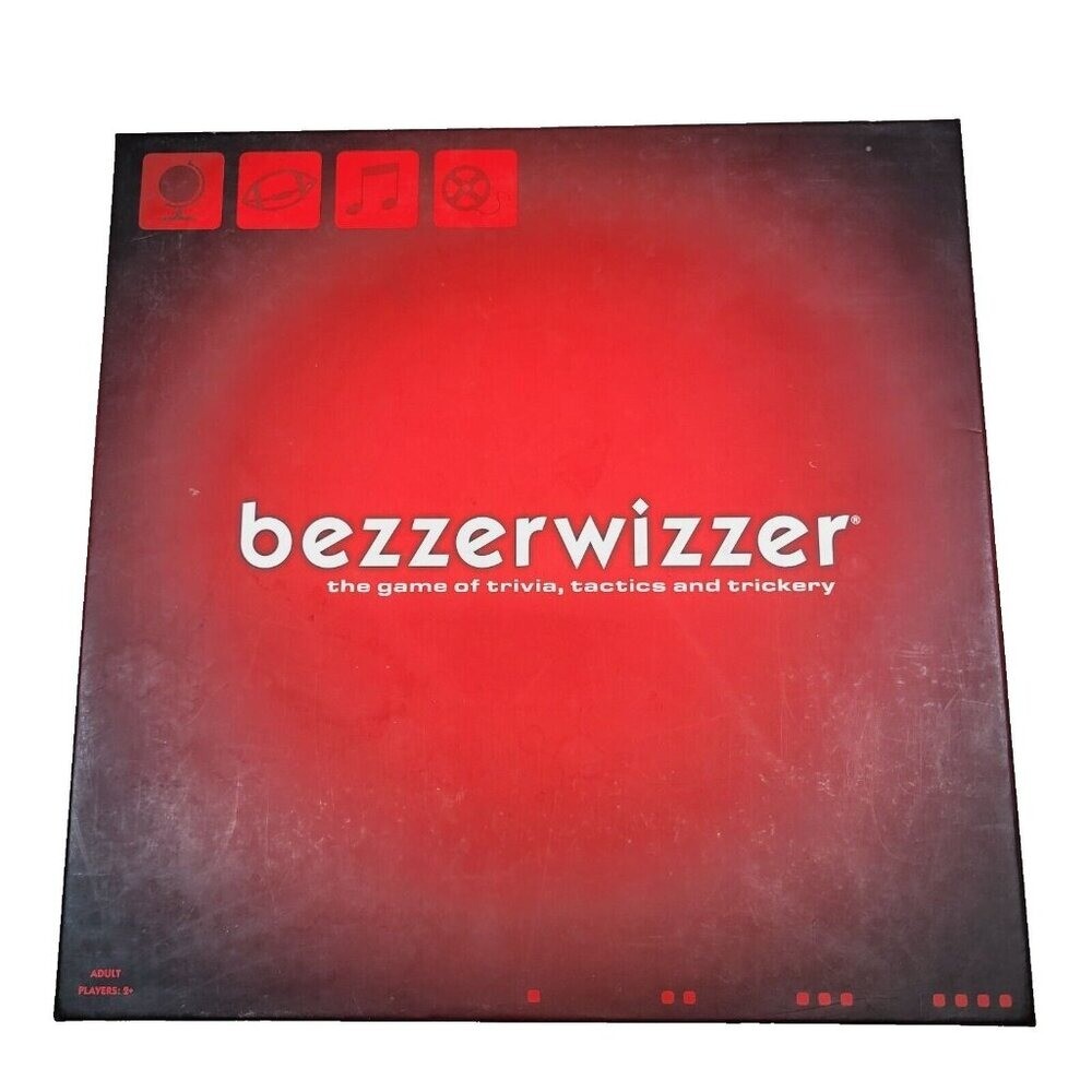 Bezzerwizzer Family Board Game Of Trivia Tactics And Trickery Mattel Complete