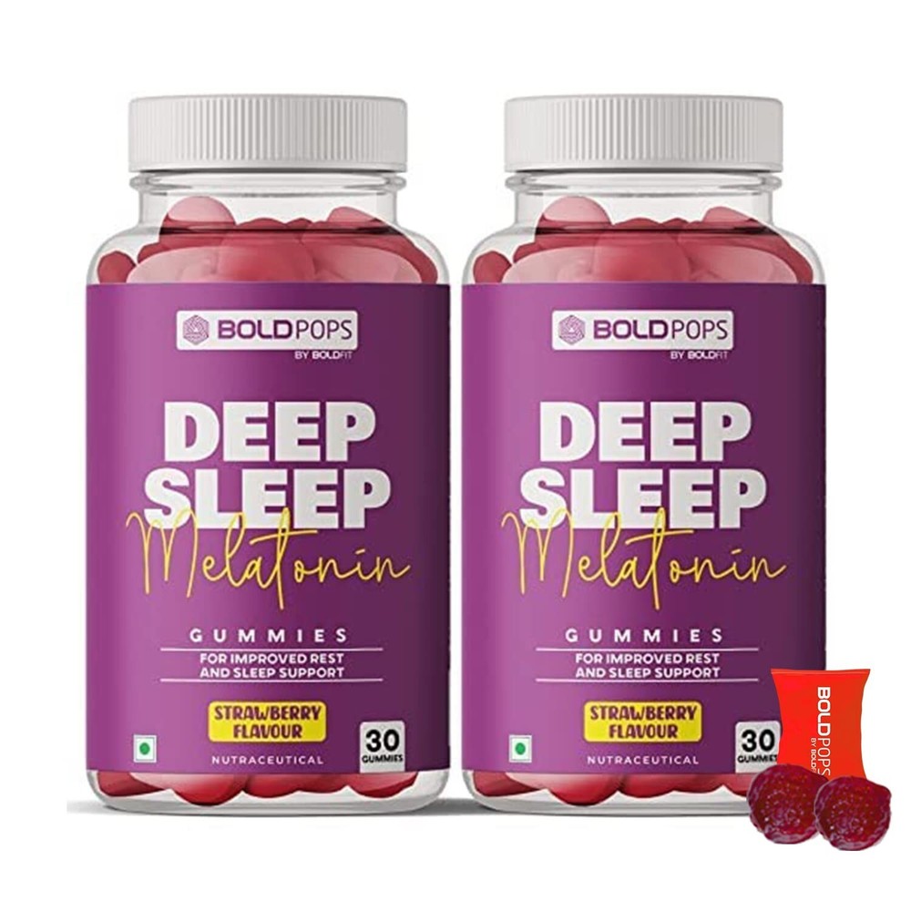 Extra Strength Herbal Gummies for Sleep, Calm, Anxiety & Relex From Body Pain 60