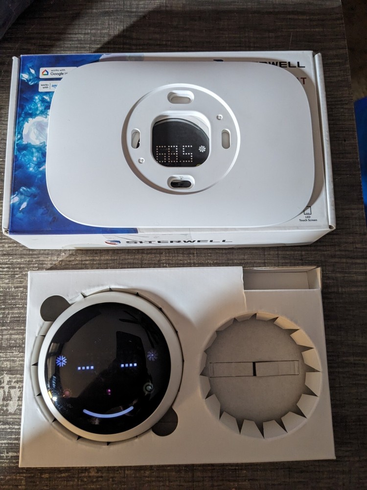 WiFi Smart Thermostat Programmable Digital Display Compatible w Google Home