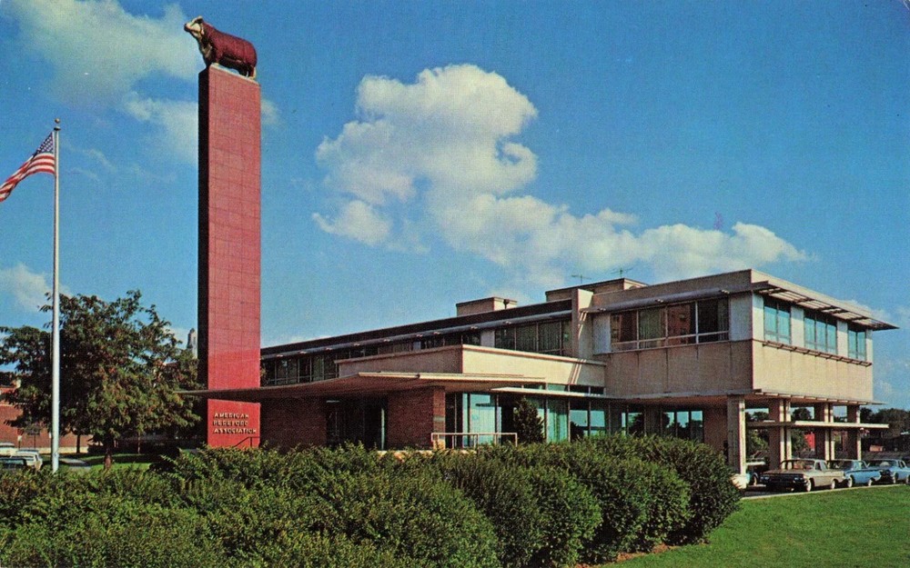 American Hereford Association Headquarters - Kansas City Missouri MO - Postcard