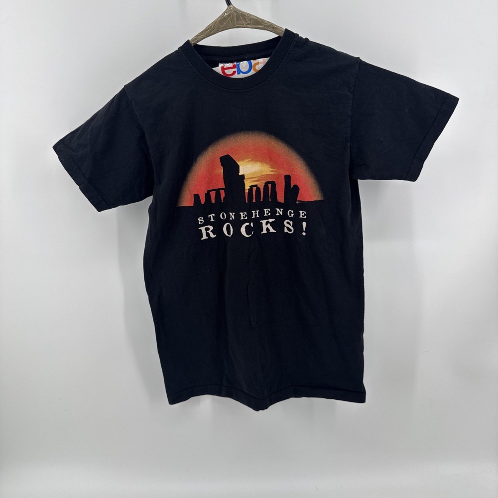 Vintage Stonehenge Rocks T-Shirt English Heritage Men’s Size Small