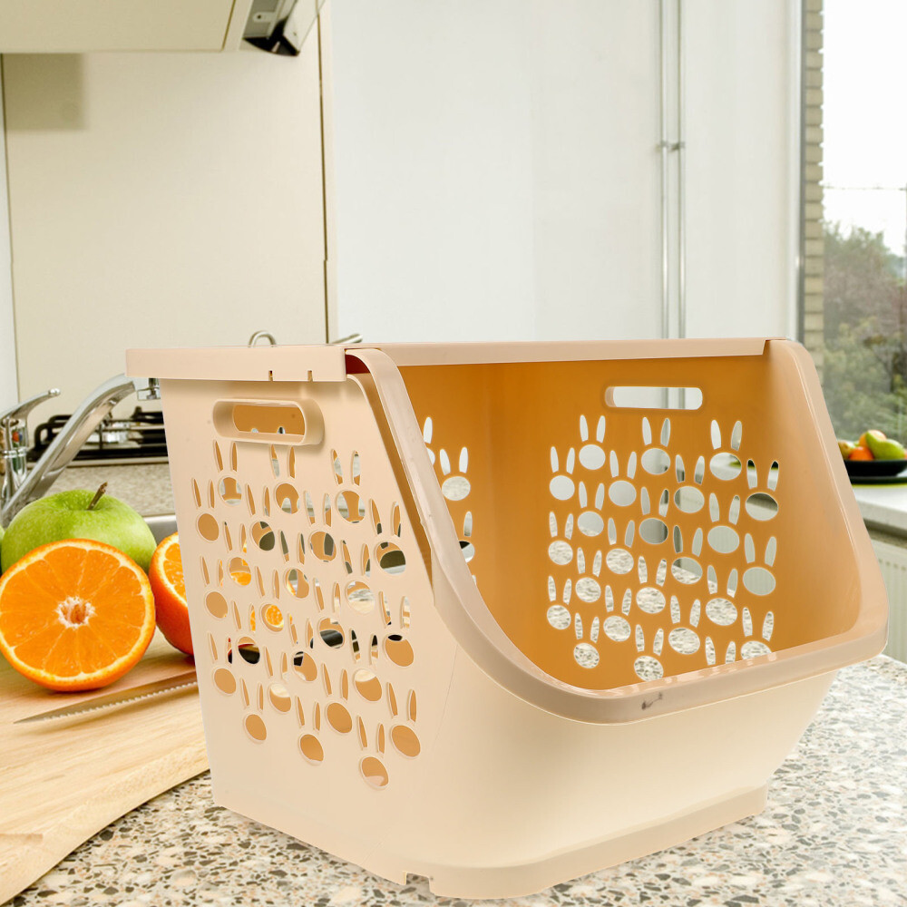 Food Storage Baskets Nesting Countertop Baskets Bathroom Countertop Organizer