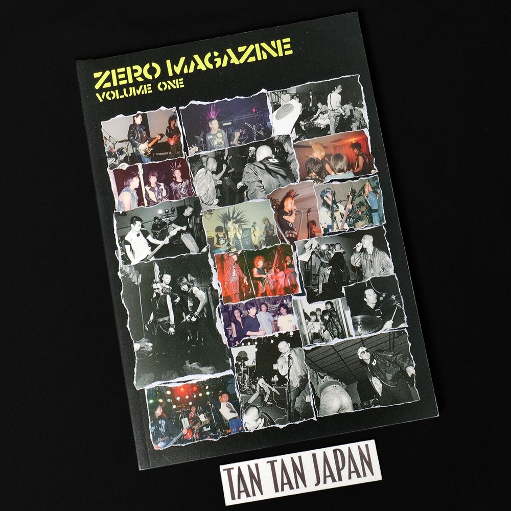 1980's Japanese Hardcore Punk Picture Book ZERO MAGAZINE VOLUME ONE ZOUO, SxOxB
