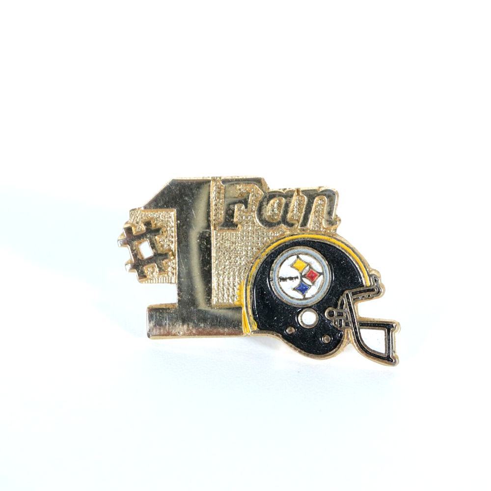 Pittsburgh Steelers NFL Helmet Logo Lapel Pin for Die-Hard Fans