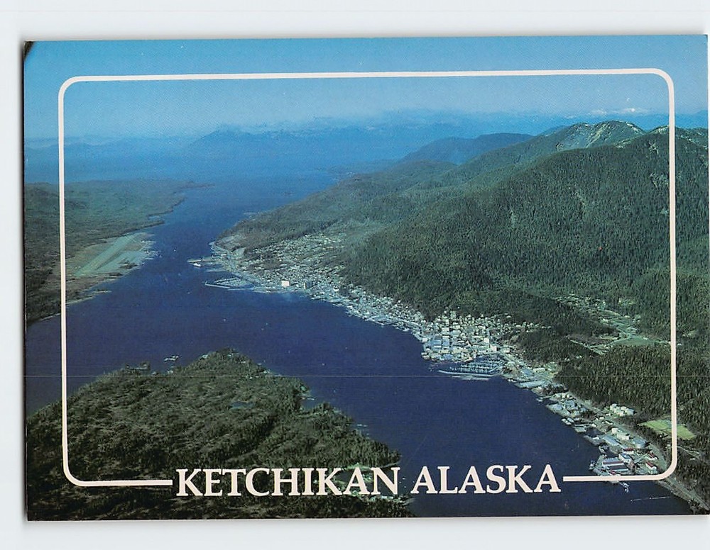 Postcard Ketchikan Alaska USA