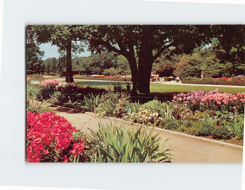 Postcard Botanical Gardens Whitnall Park Milwaukee Wisconsin USA
