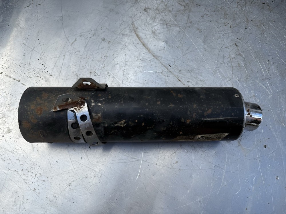 Kawasaki ZXR7 ZX 7 750 R Exhaust Muffler Carbon Silencer genuine OEM KHI K 350