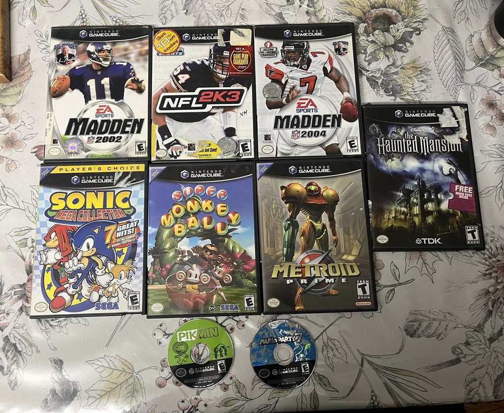 GameCube Game Lot