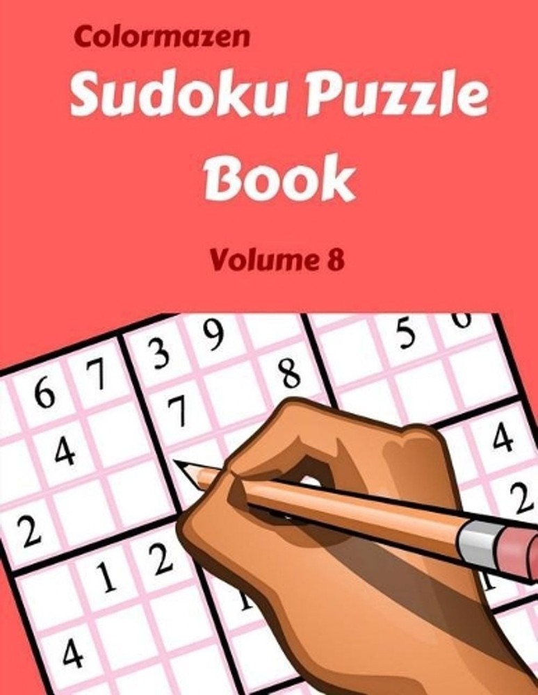 Sudoku Puzzle Book Volume 8: 200 Puzzles by Colormazen (English) Paperback Book