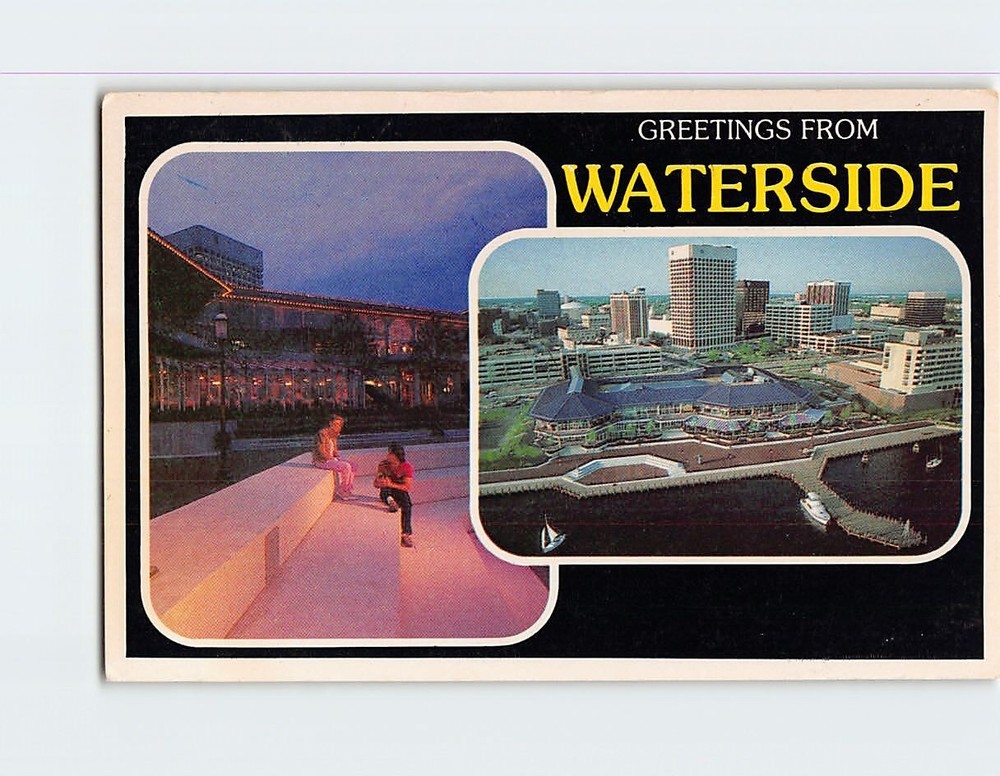 Postcard Greetings from The Waterside Norfolk Virginia USA