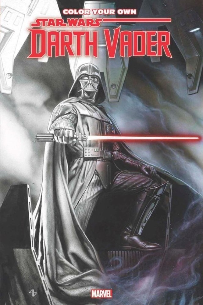 Color Your Own Star Wars Darth Vader by Larroca
