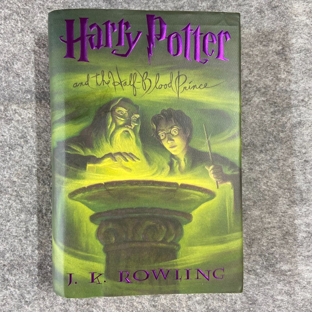 Harry Potter And The Half Blood Prince Hardcover Book First Edition Misprint*