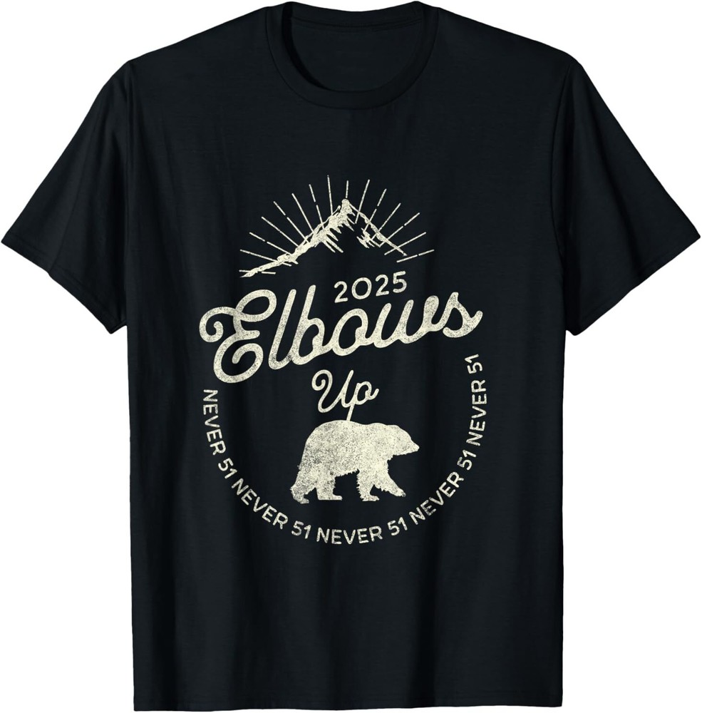 Elbows Up Canada Patriotic Graphic Tee for Men and Women