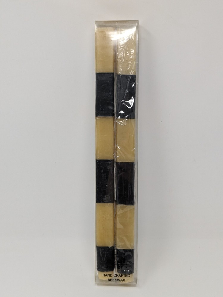 Handcrafted Beeswax Taper Candles by ET AL Design - Set of 2
