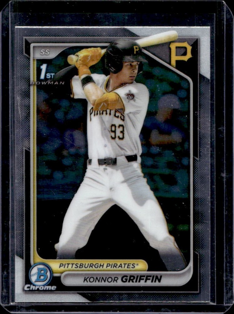 2024 Bowman Draft Konnor Griffin Chrome 1st Prospect #BDC-22 PiratesConsign with us! Sign Up & Get Started @ dcsports87-com