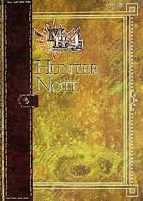 Monster Hunter 4 Hunter Note Perfect Guide Book Capcom Official ... book form JP