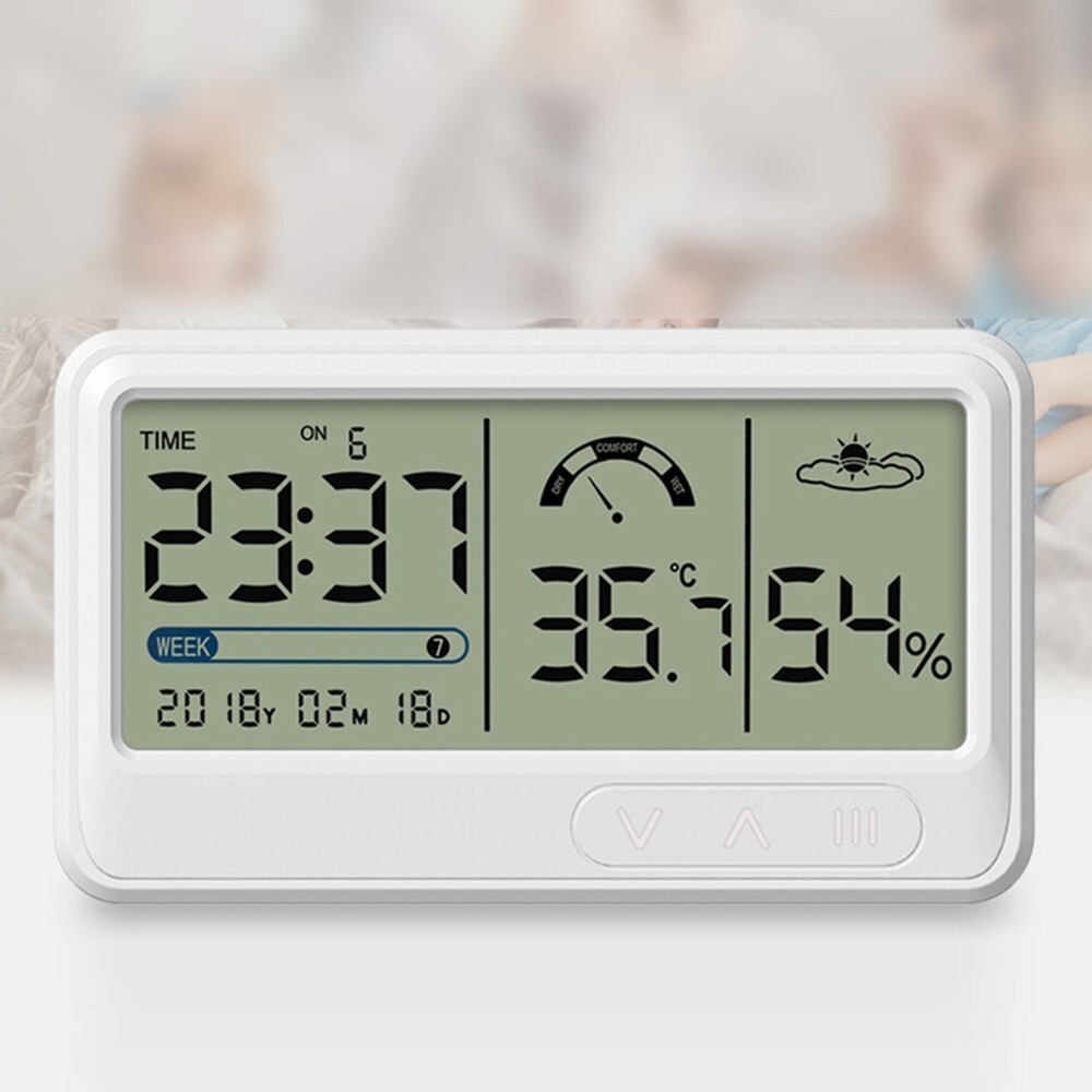 Accurate Indoor Temperature Hygrometer LCD Thermometer Room Humidity Meter-image
