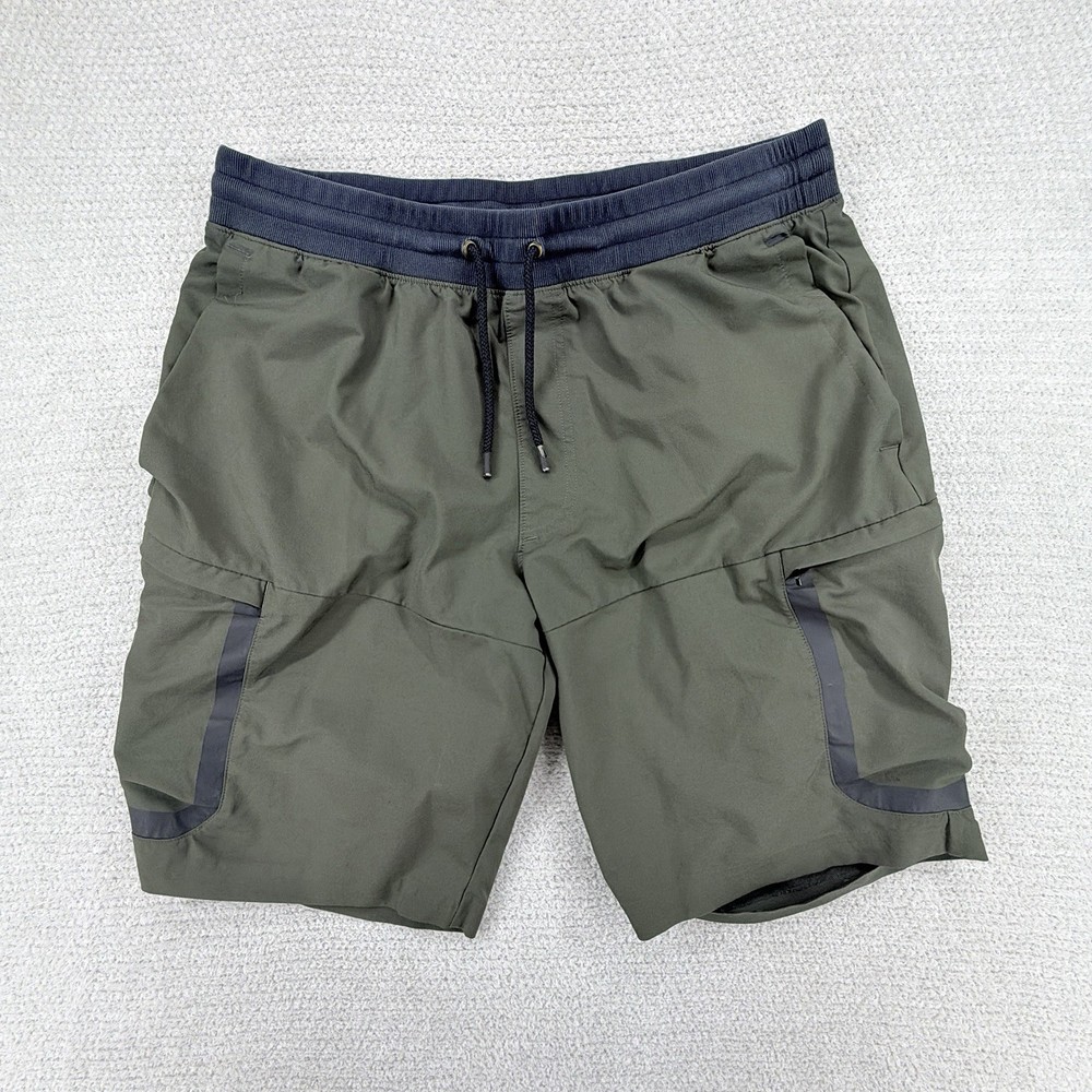 Under Armour Shorts Mens XL Green Sportstyle Elite Cargo Performance Athletic