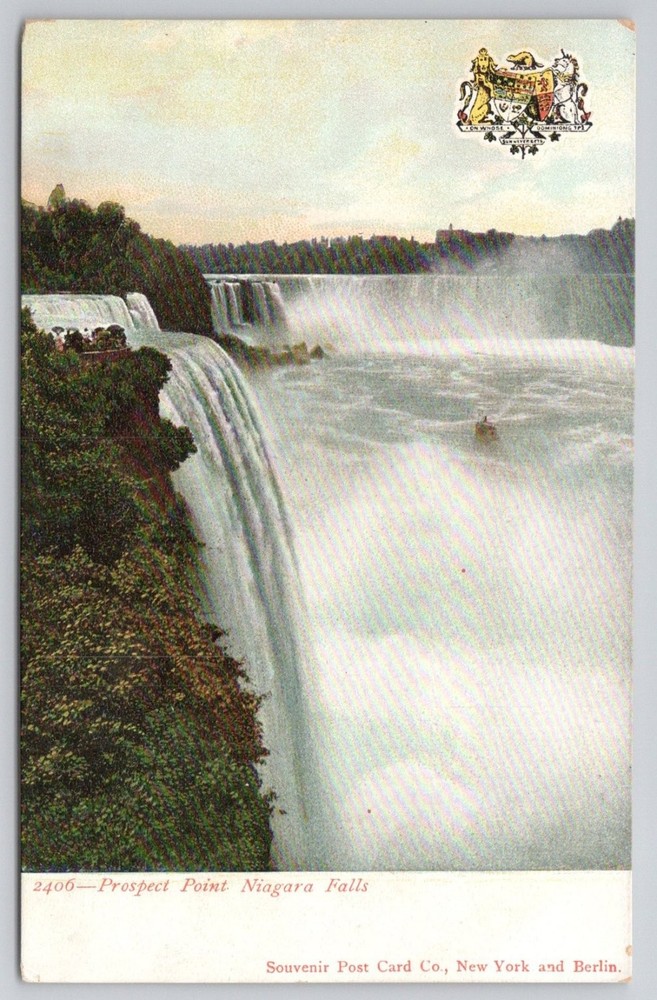 Prospect Point Niagara Falls Postcard Souvenir Post Card Co Early 1900s