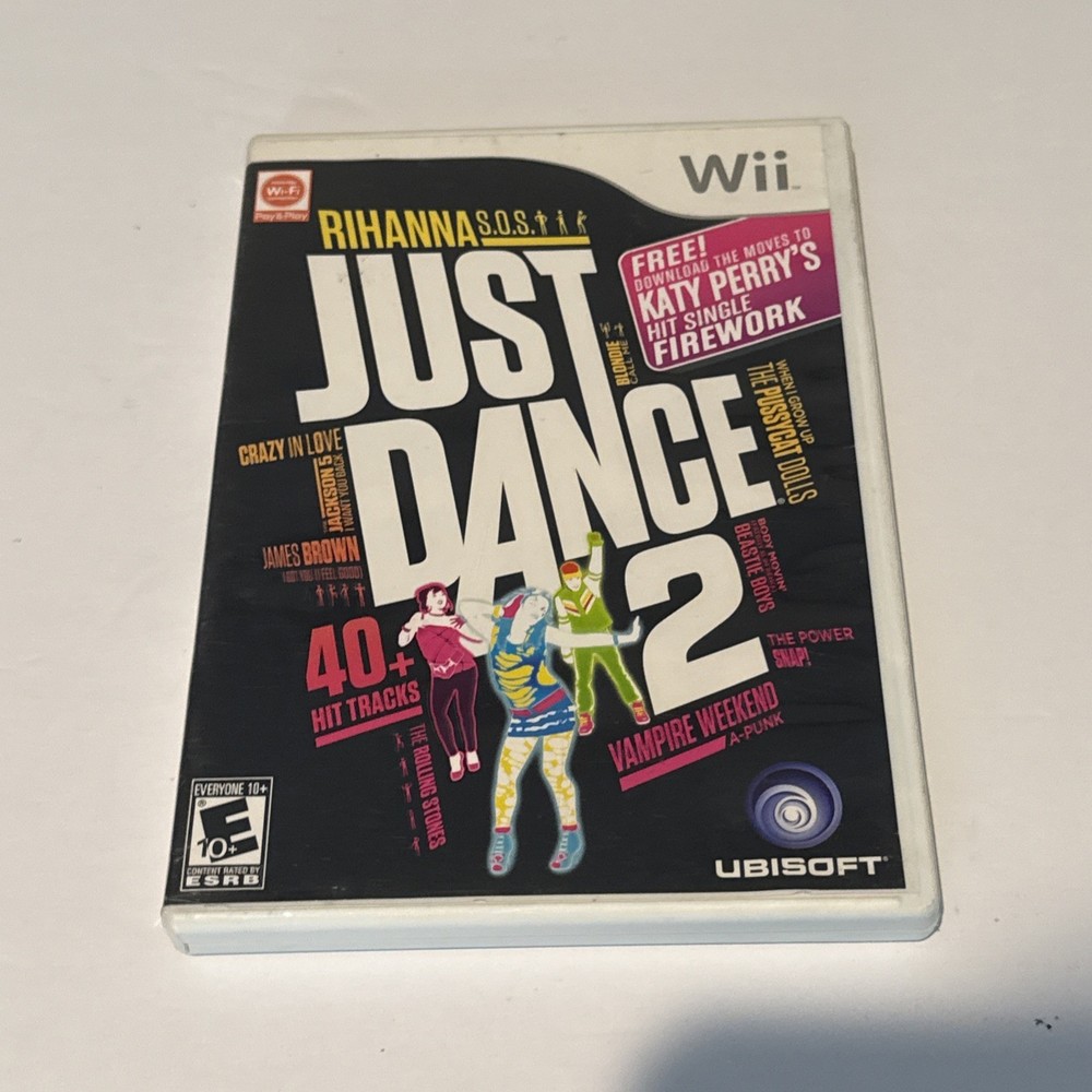 Just Dance 2 (Nintendo Wii) Complete CIB Tested