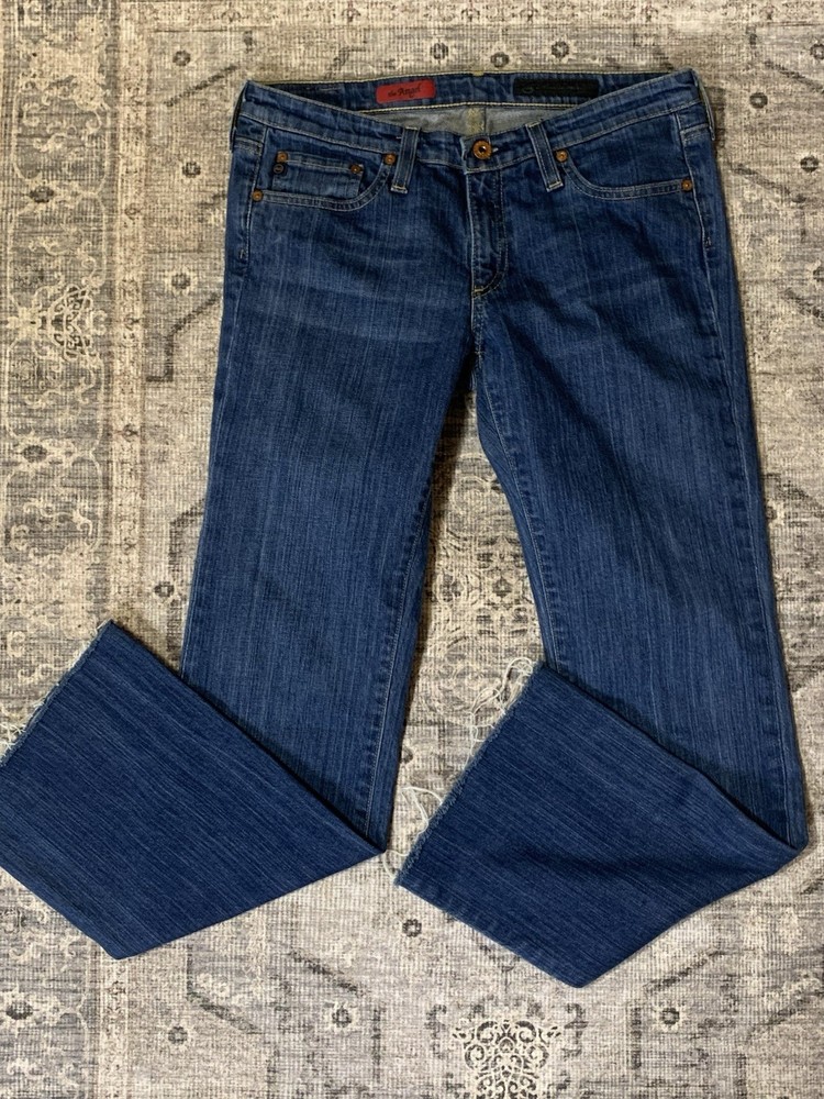 AG Adriano Goldschmeid The Angel Frayed Bottom 29R Jeans