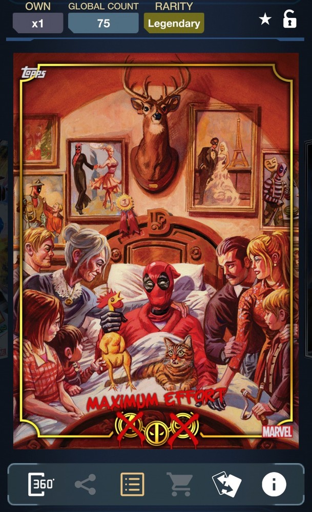 Marvel Collect! By Topps® Deadpool #2 (Legendary) 2024 [DIGITAL] 75CC