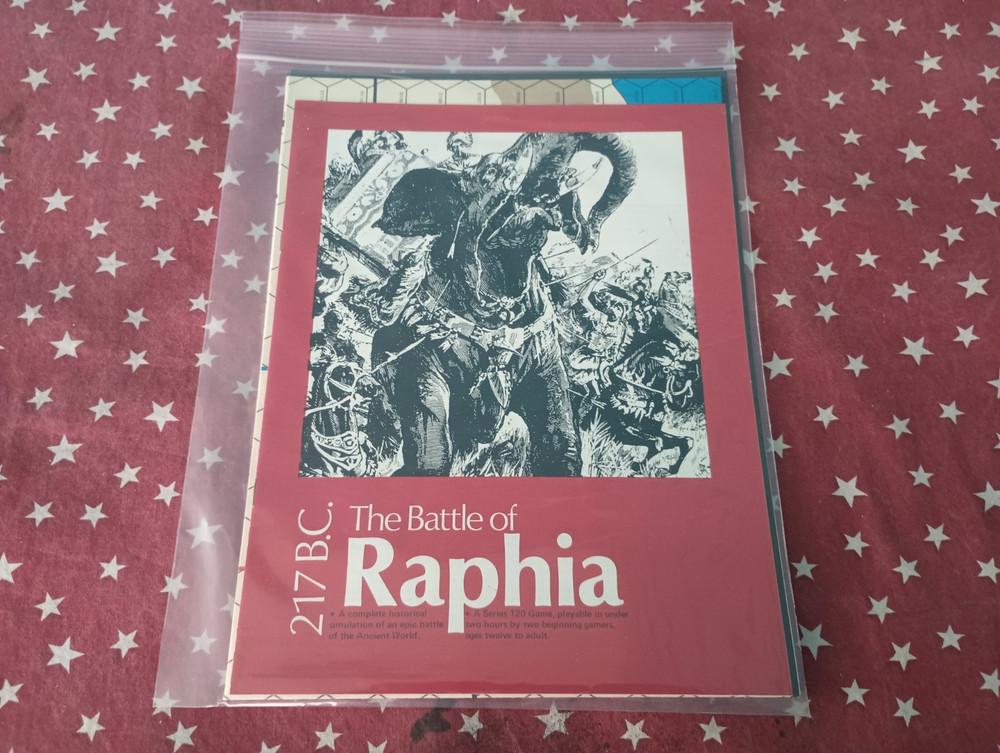 The Battle of Raphia 217 B.C. - GDW 1977 (Complete & Punched)