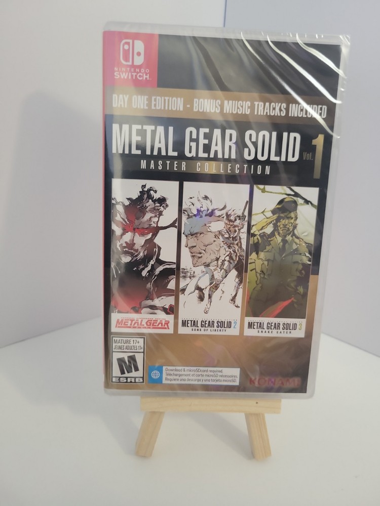 Metal Gear Solid: Master Collection Vo1. 1 Day ONE BONUS - Nintendo Switch -