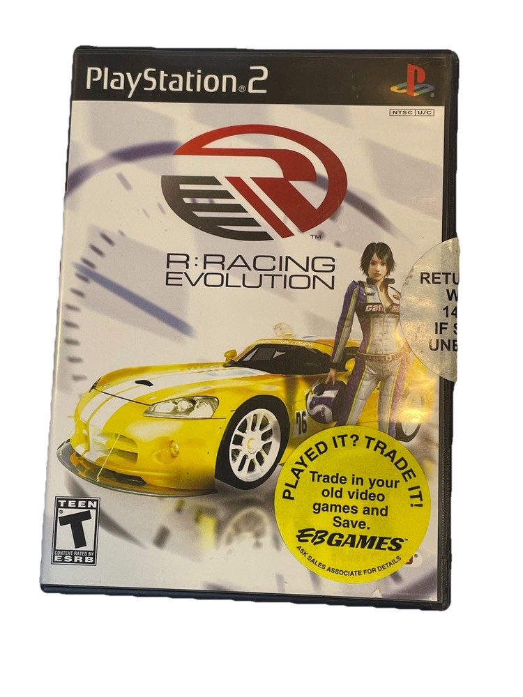 R: Racing Evolution (Sony PlayStation 2, 2003) CIB W/ Manual PS2