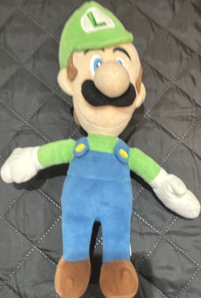 Nintendo Super Mario Luigi Plush Doll Stuffed Toy Video Game Series 2017