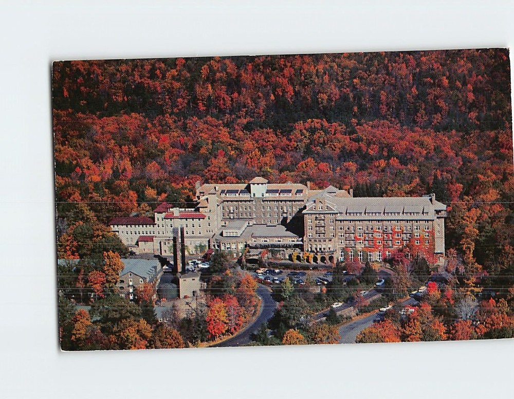 Postcard An aerial view of The Inn at Buck Hill Falls Pennsylvania USA