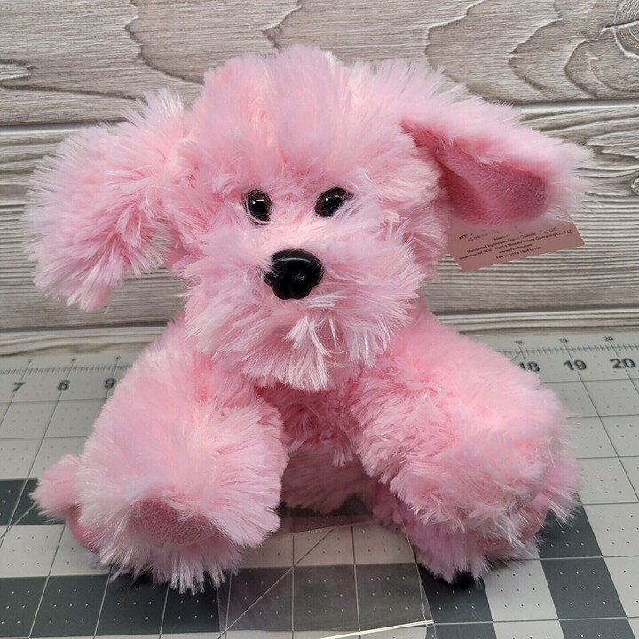 DanDee Pink Puppy Plush Dog Collectors Choice Stuffed Animal Toy Dan Dee 9 inch