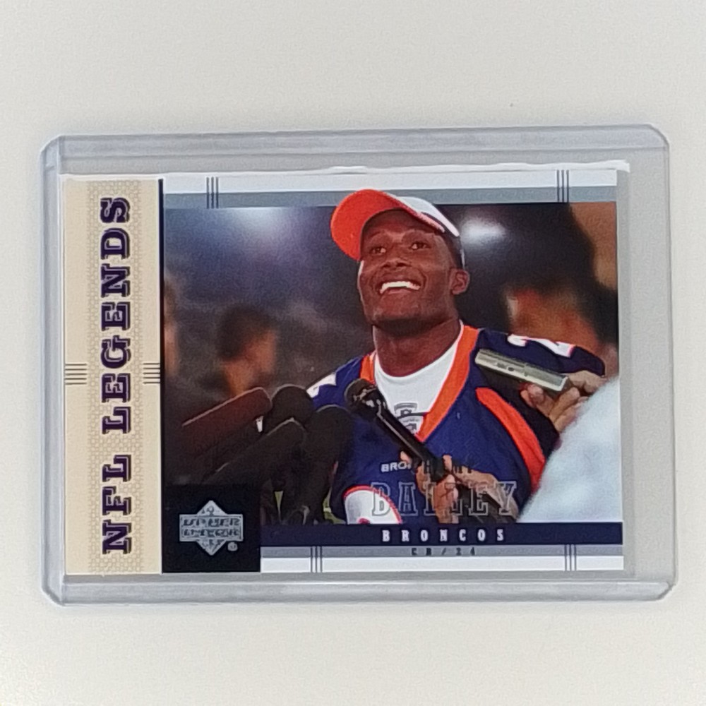 2004 Upper Deck NFL Legends - Champ Bailey #28 Denver Broncos Football Card