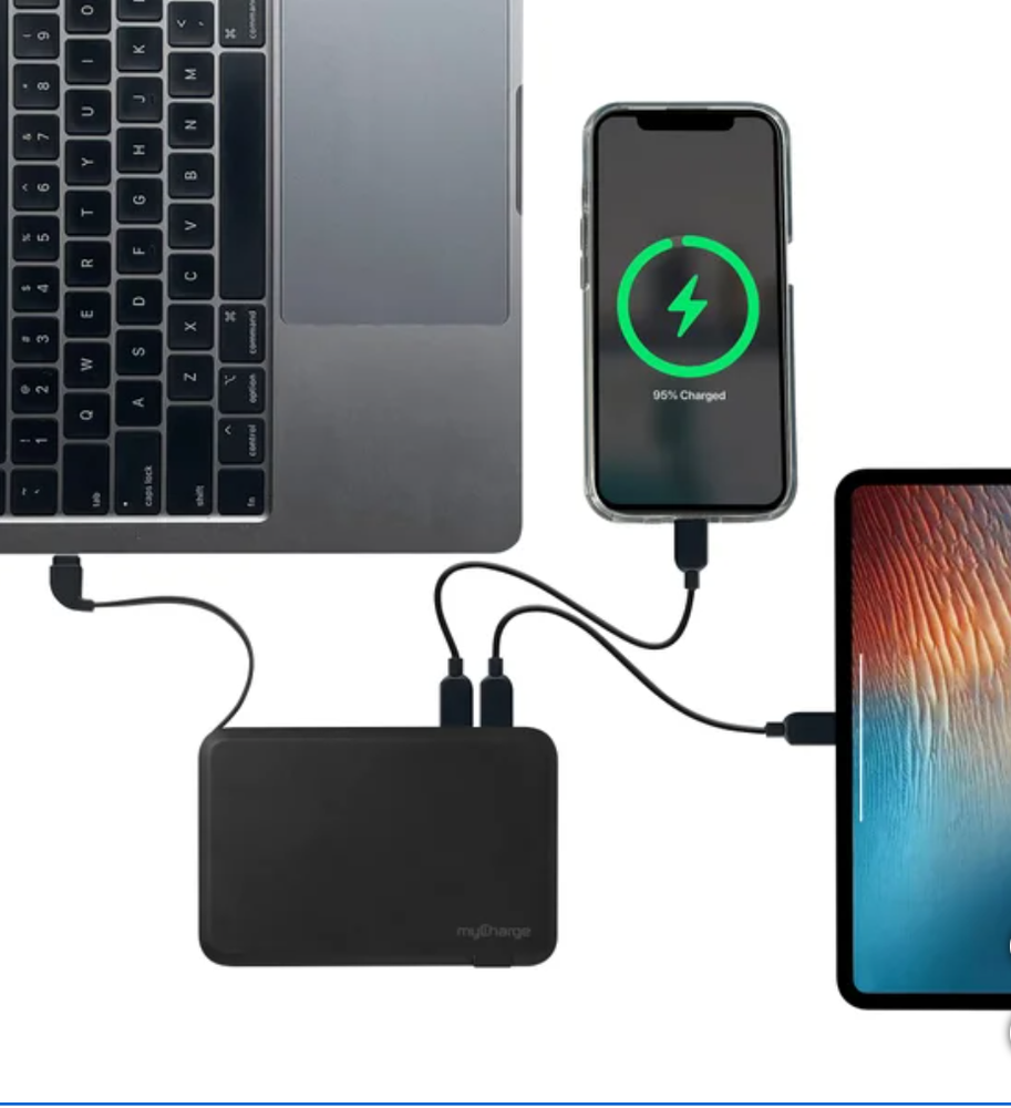 myCharge PowerHub 15,000mAh 65W Laptop Charger- NEW