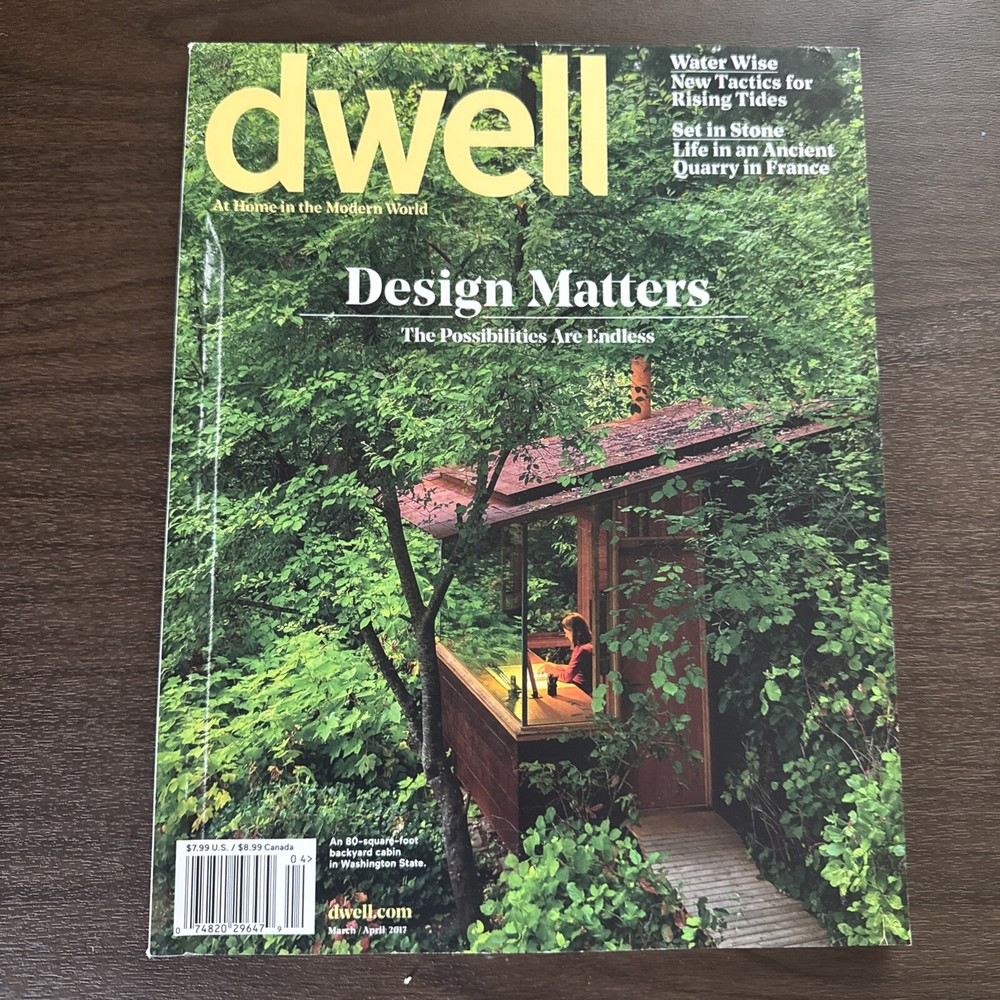 Dwell Magazine Design Architecture March/April 2017 Free USA Shipping