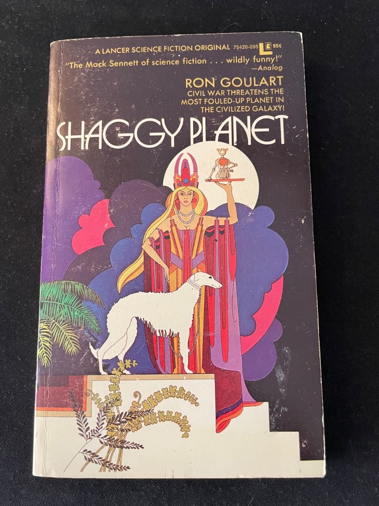 SHAGGY PLANET by Ron Goulart, Lancer Paperback