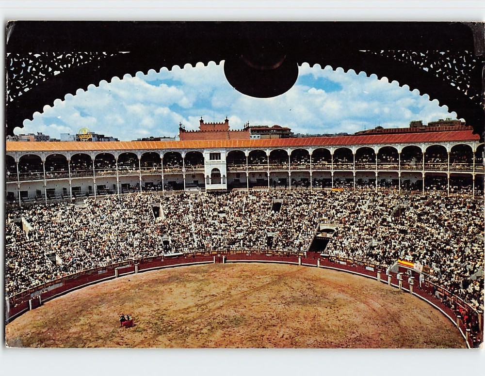 Postcard Plaza de Toros Madrid Spain