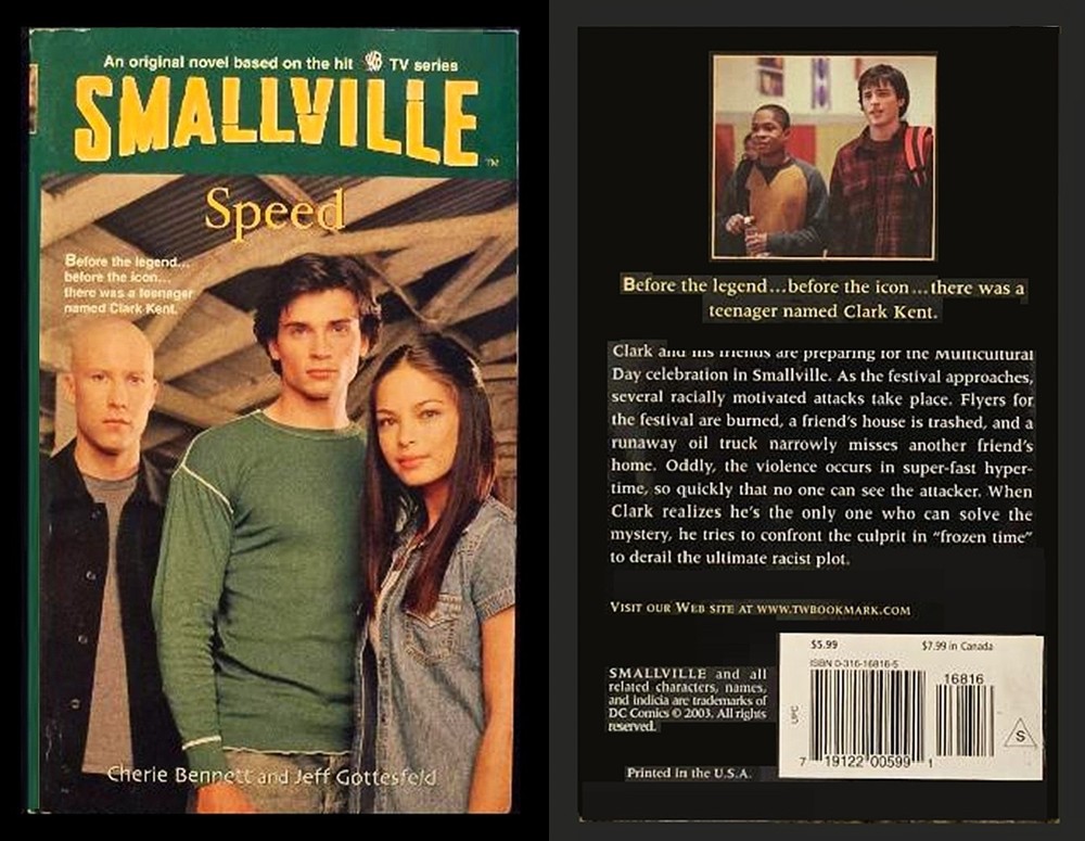 Smallville #5 - Speed by Cherie Bennett & Jeff Gottesfeld - PB 1st PRINT 2003