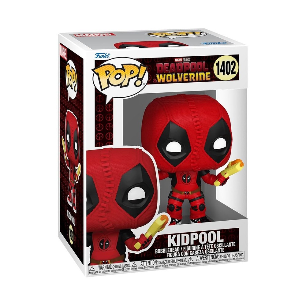 Funko Pop Marvel Deadpool and Wolverine Kidpool Collectible Vinyl Figure