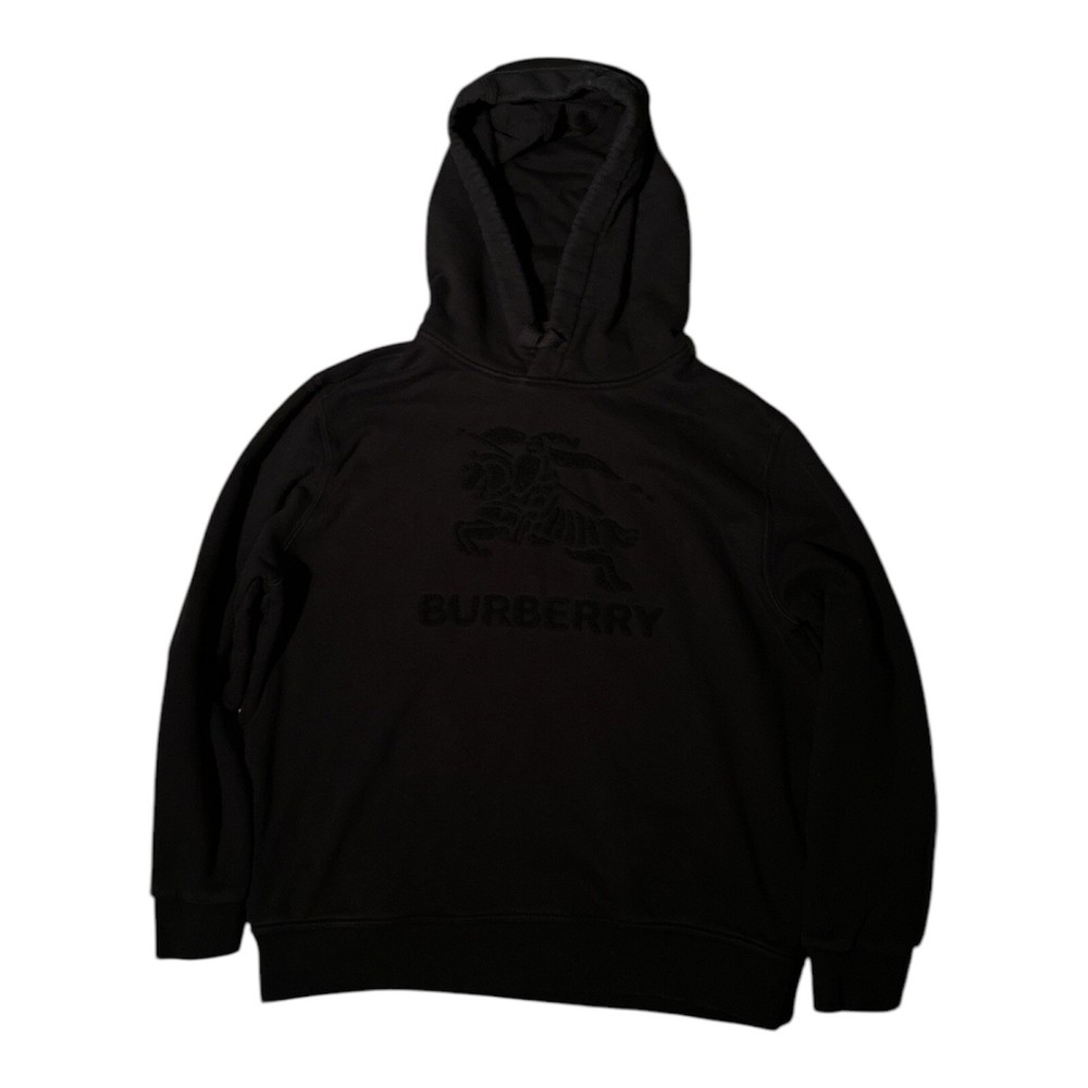 Burberry Embroidered EKD Hoodie Authentic Size Large