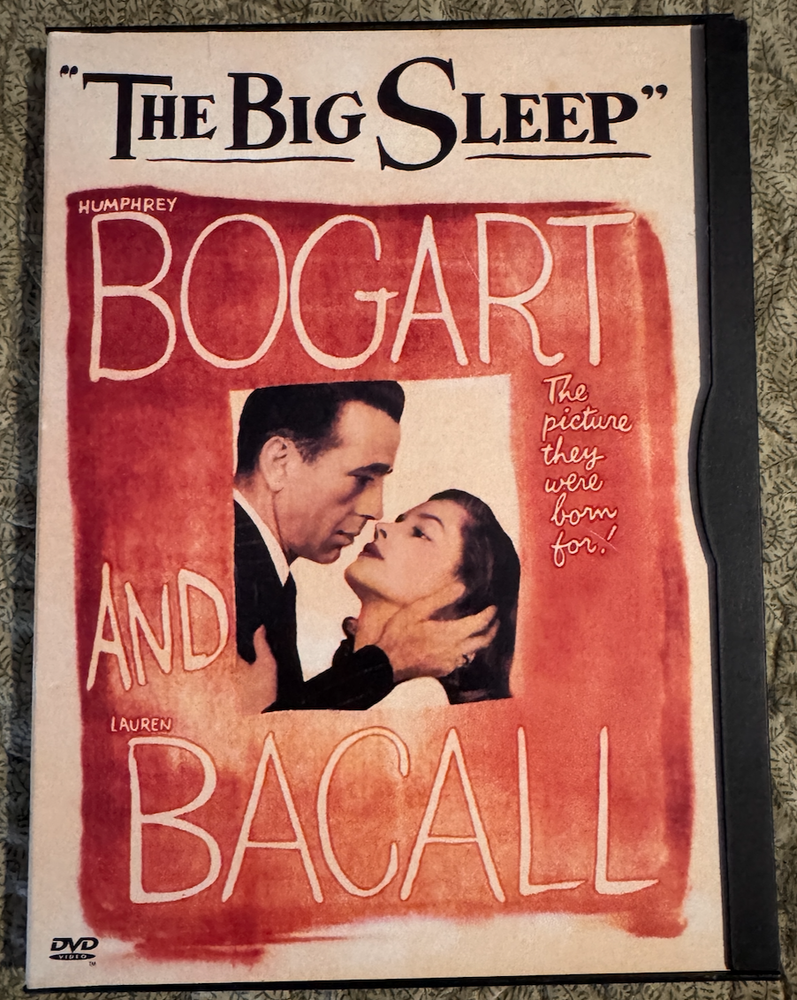 BIG SLEEP, THE (1945-46) LN DVD CLASSIC FILM NOIR 2 VERSIONS BOGART & BACALL