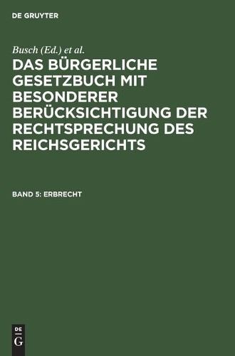 Erbrecht (Hardback)
