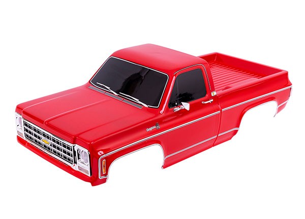 Traxxas 1/10 TRX-4 High Trail * Chevrolet/K10 Truck Body Kit, Red * 9212R