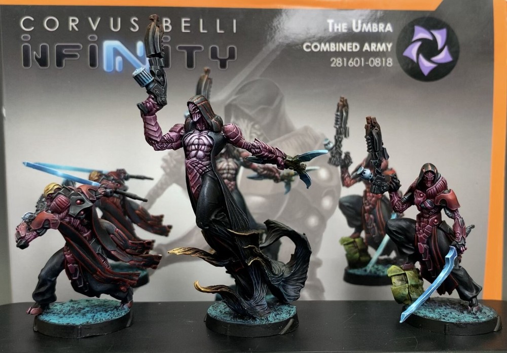 The Umbra Infinity pro Painted Gallery Army Miniatures model Games Workshop